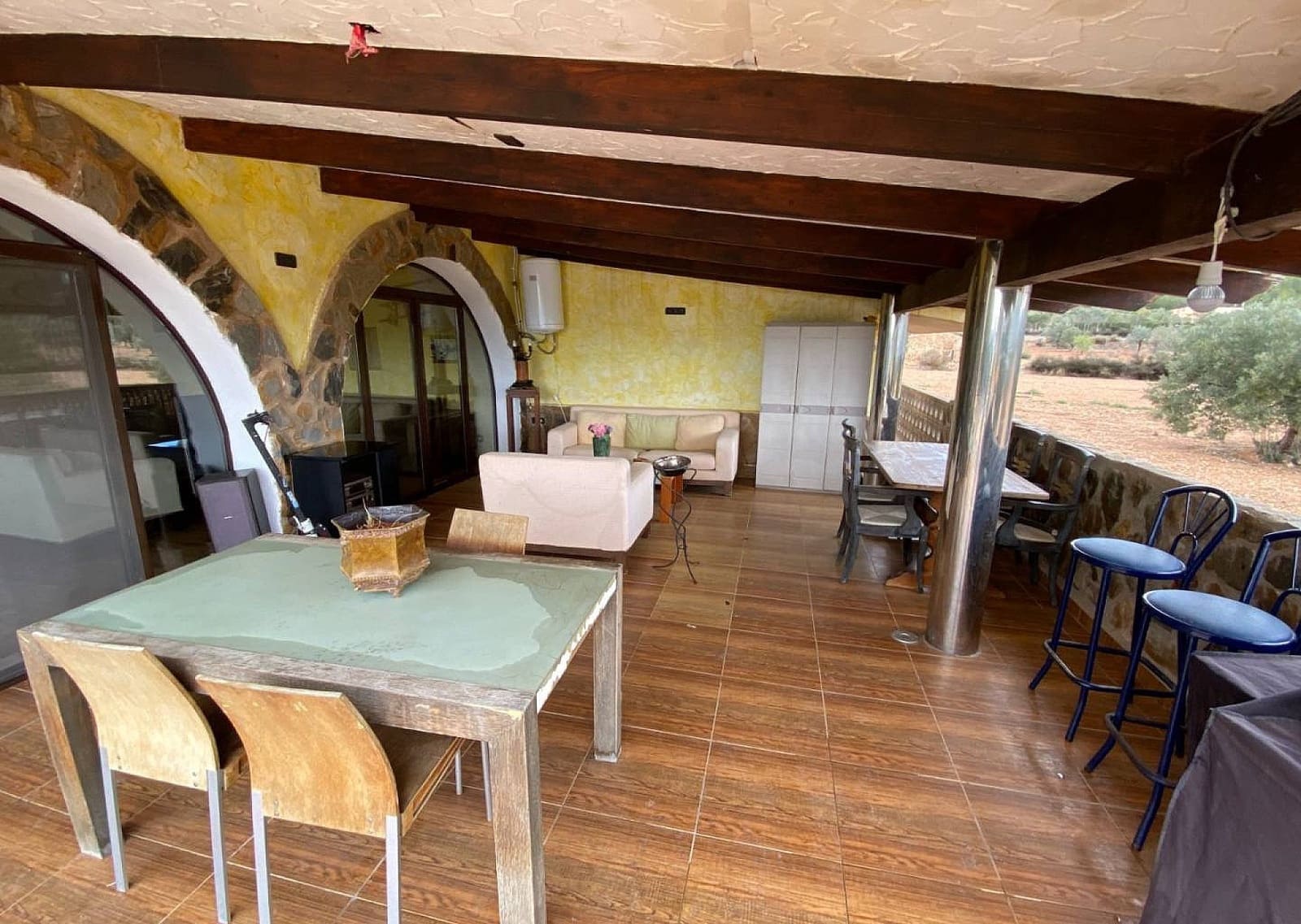 2 chambre Finca/Maison de Campagne à vendre à Sax avec garage - 240 000 € (Ref: 9200896)