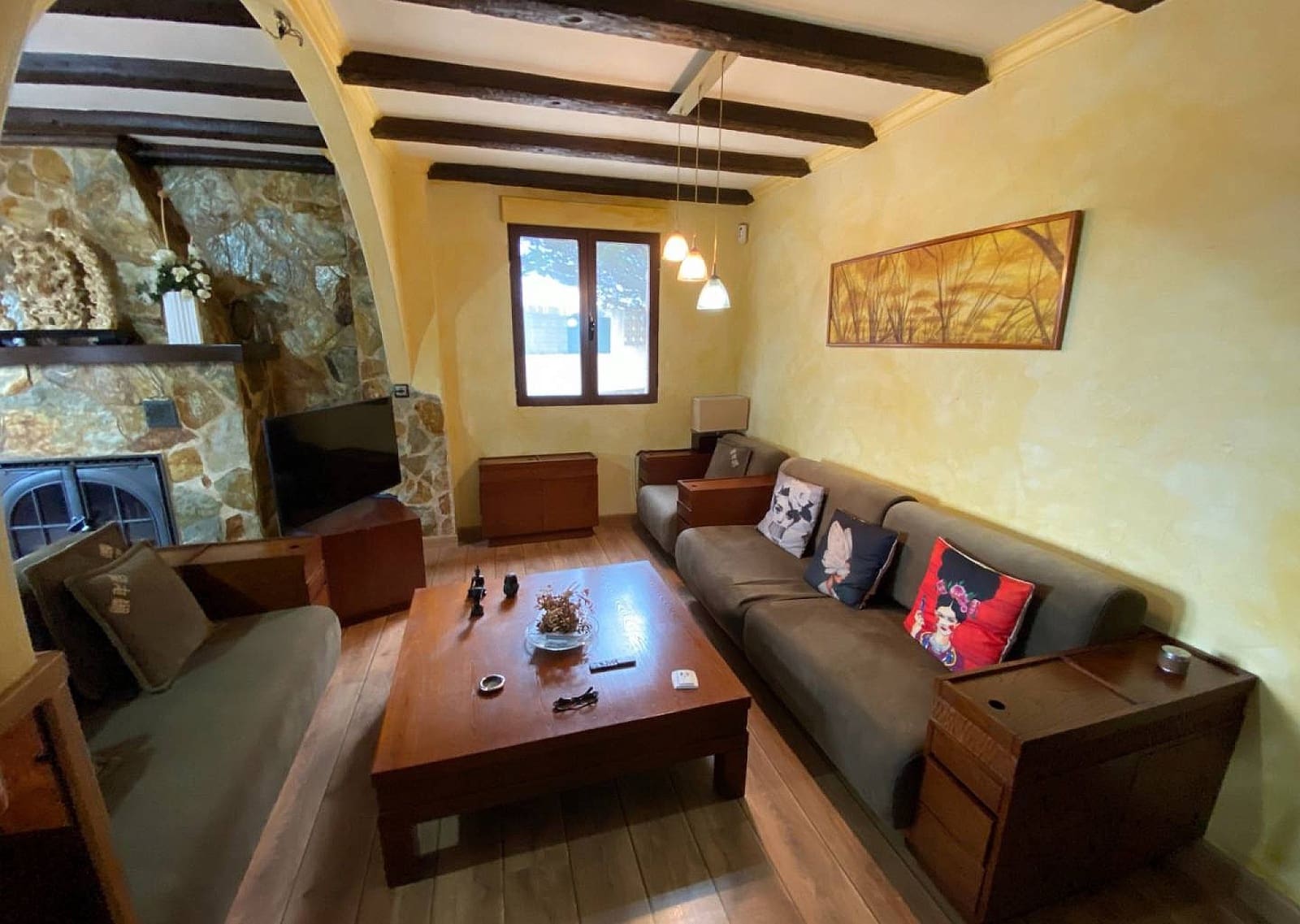 2 chambre Finca/Maison de Campagne à vendre à Sax avec garage - 240 000 € (Ref: 9200896)