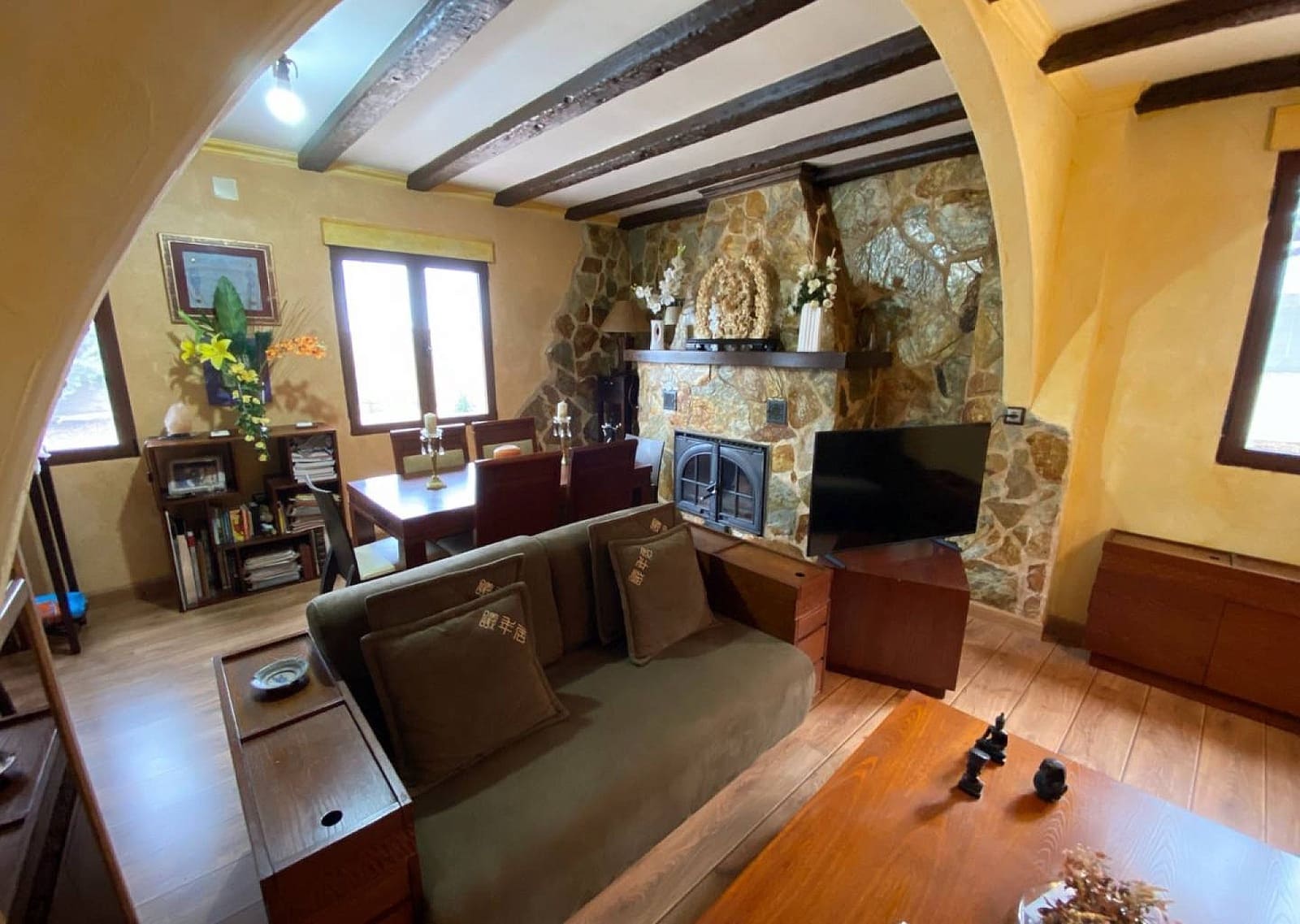 2 chambre Finca/Maison de Campagne à vendre à Sax avec garage - 240 000 € (Ref: 9200896)