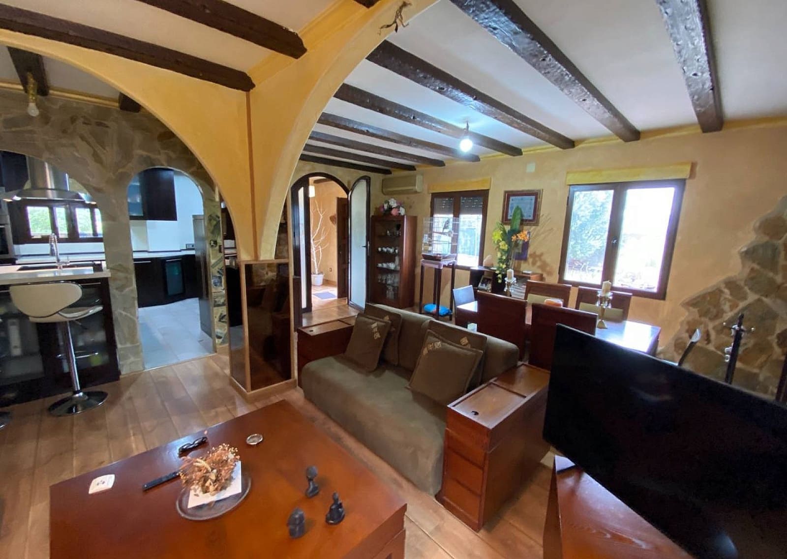 2 chambre Finca/Maison de Campagne à vendre à Sax avec garage - 240 000 € (Ref: 9200896)