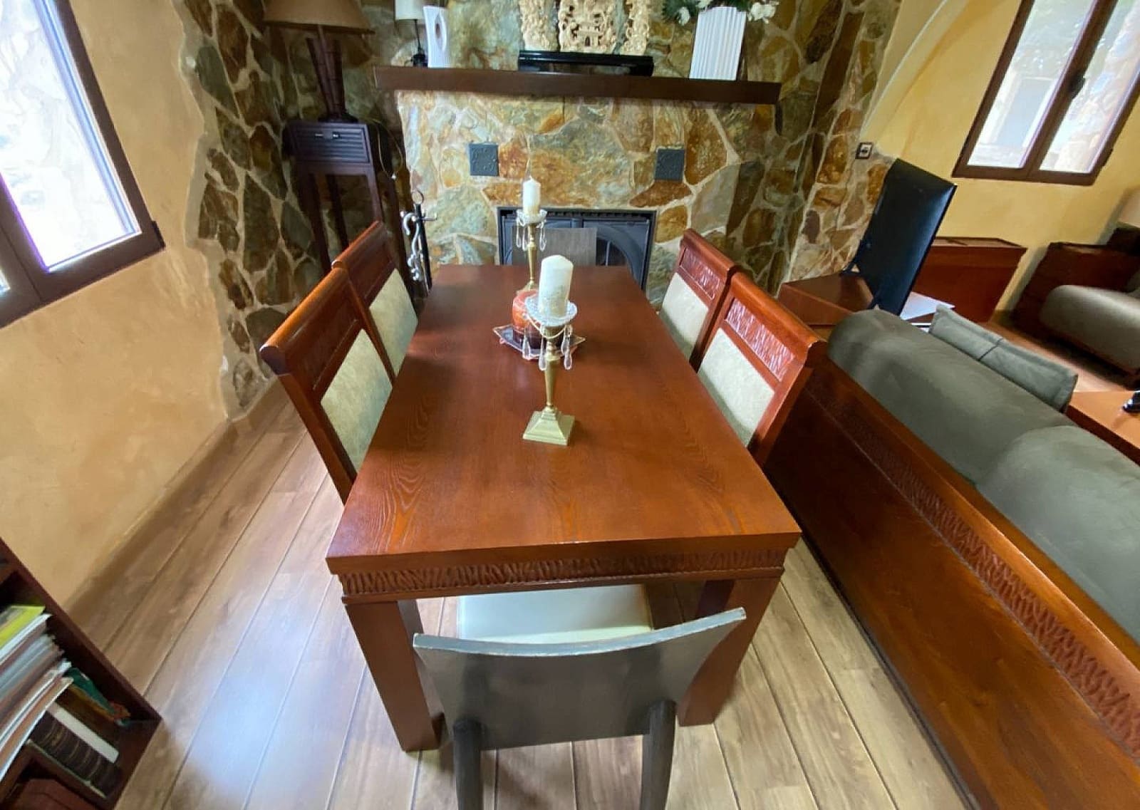 2 chambre Finca/Maison de Campagne à vendre à Sax avec garage - 240 000 € (Ref: 9200896)