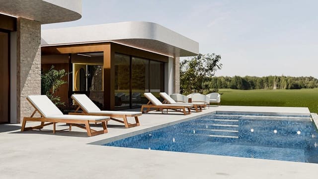 3 sypialnia Willa na sprzedaż w Aspe z basenem garażem - 417 000 € (Ref: 9312307)