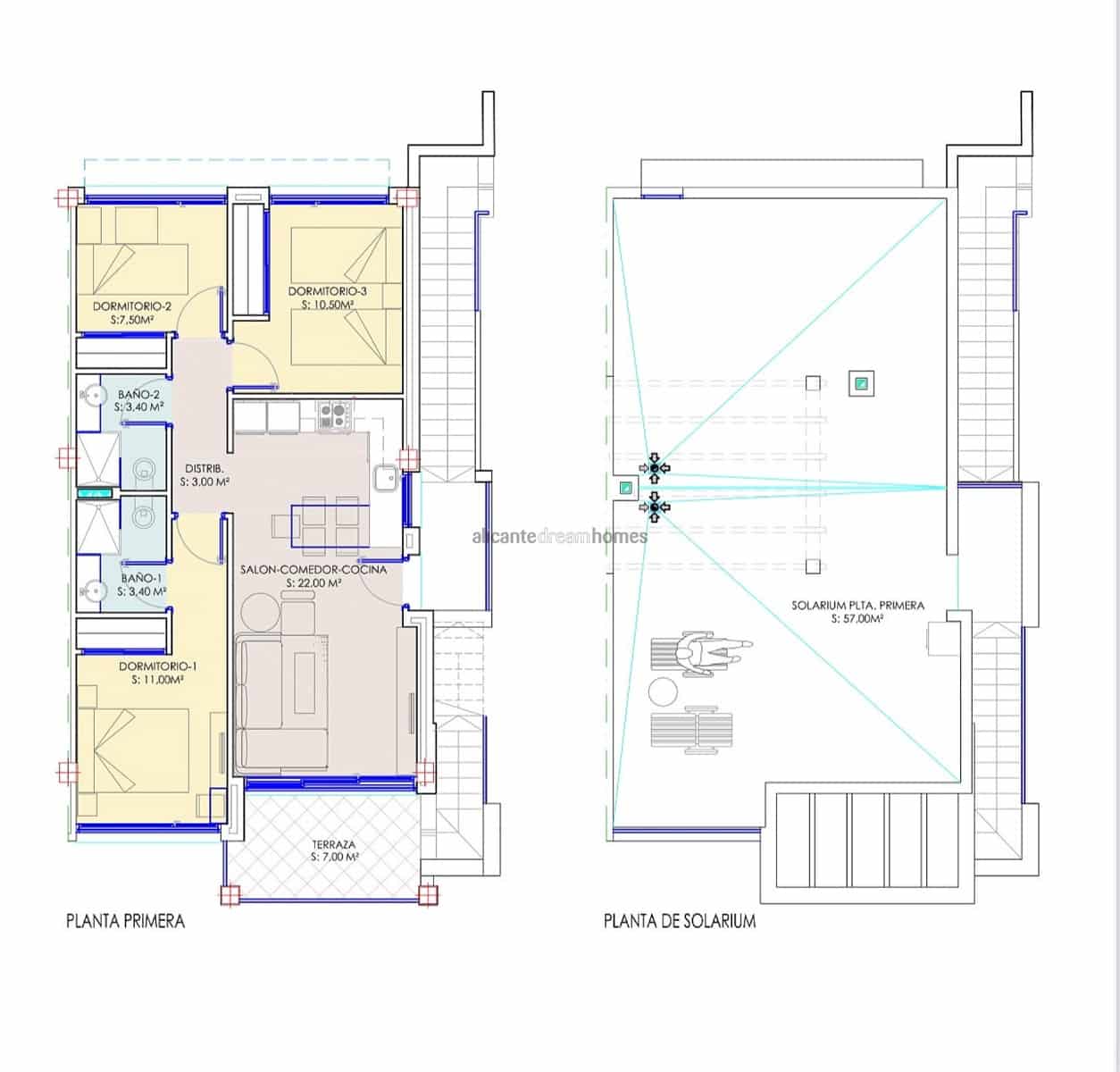 3 quarto Apartamento para venda em Torrevieja com piscina garagem - 359 000 € (Ref: 9317164)