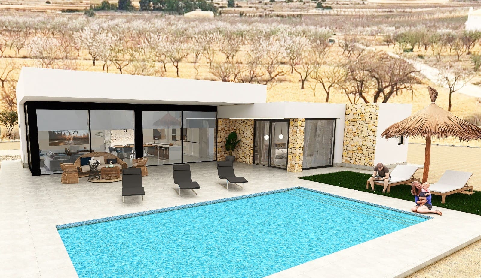 3 bedroom Villa for sale in Pinoso - € 565,000 (Ref: 9371701)