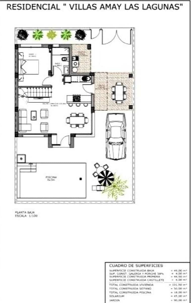 5 bedroom Villa for sale in Los Montesinos with pool garage - € 780,000 (Ref: 9385087)