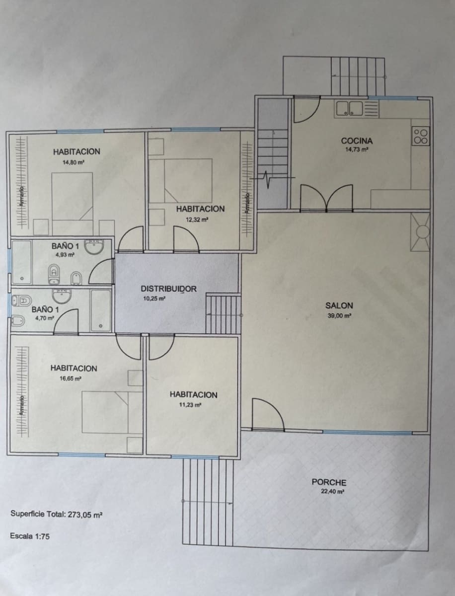 5 makuuhuone Huvila myytävänä paikassa Petrel / Petrer - 497 000 € (Ref: 9424259)