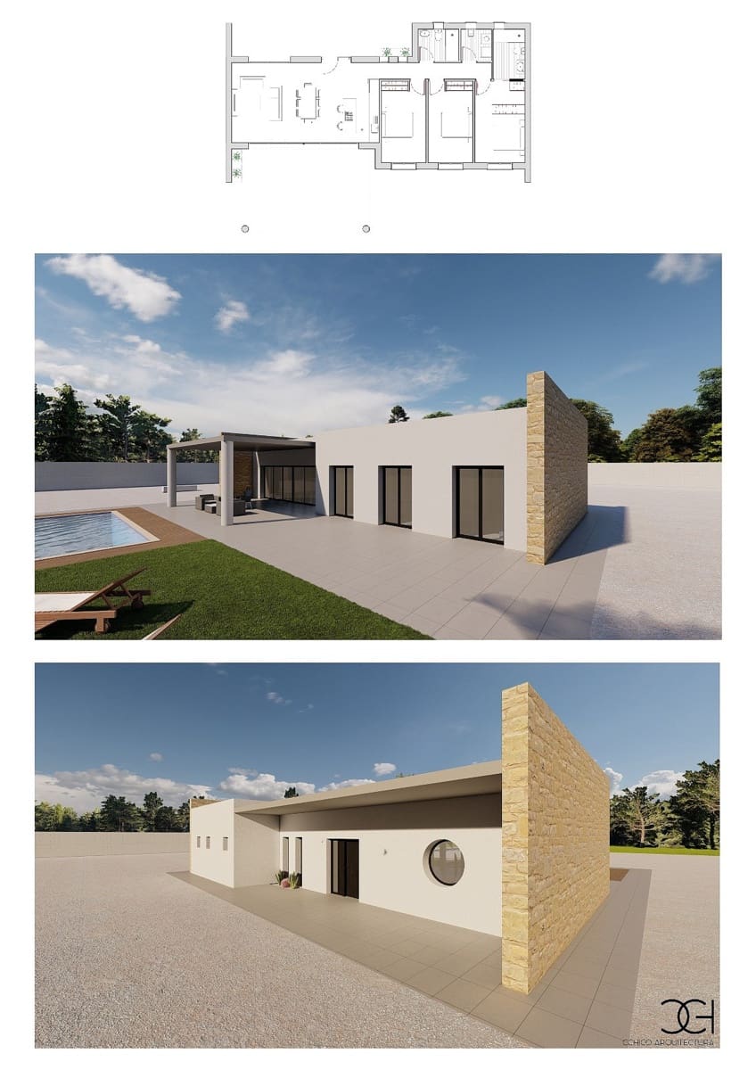 3 bedroom Villa for sale in Pinoso - € 365,000 (Ref: 9475205)