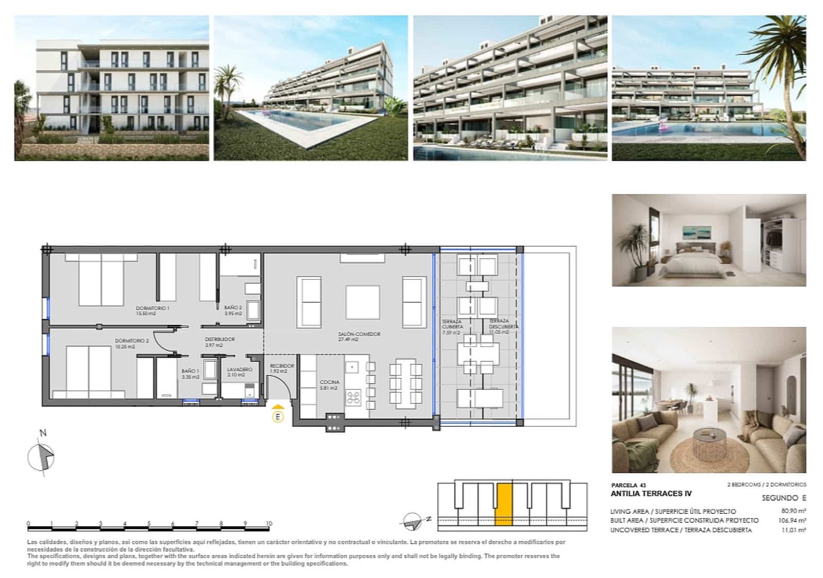 2 bedroom Apartment for sale in Mar de Cristal - € 260,000 (Ref: 9475211)