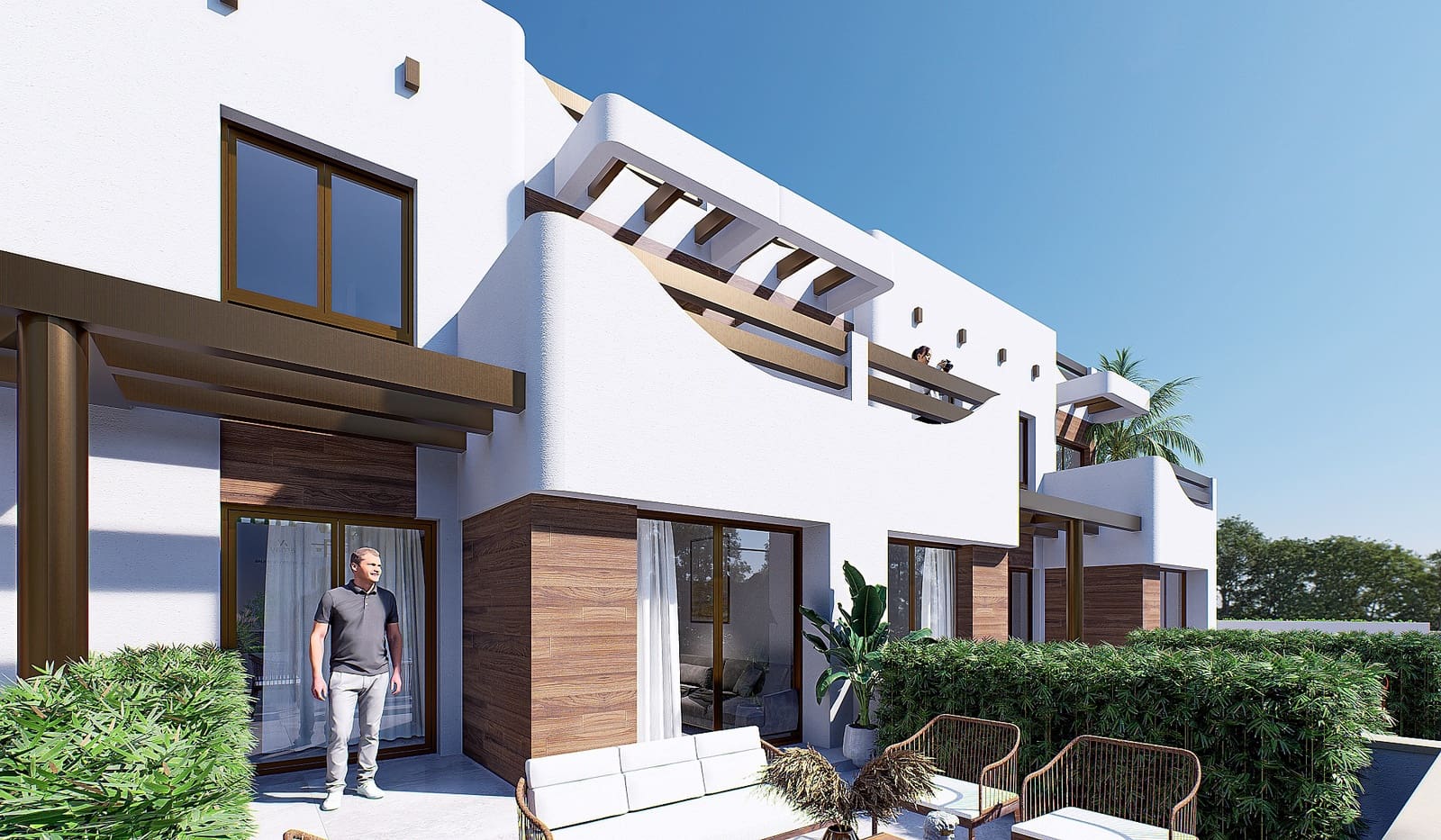 2 makuuhuone Huvila myytävänä paikassa Torre de la Horadada - 359 000 € (Ref: 9475304)