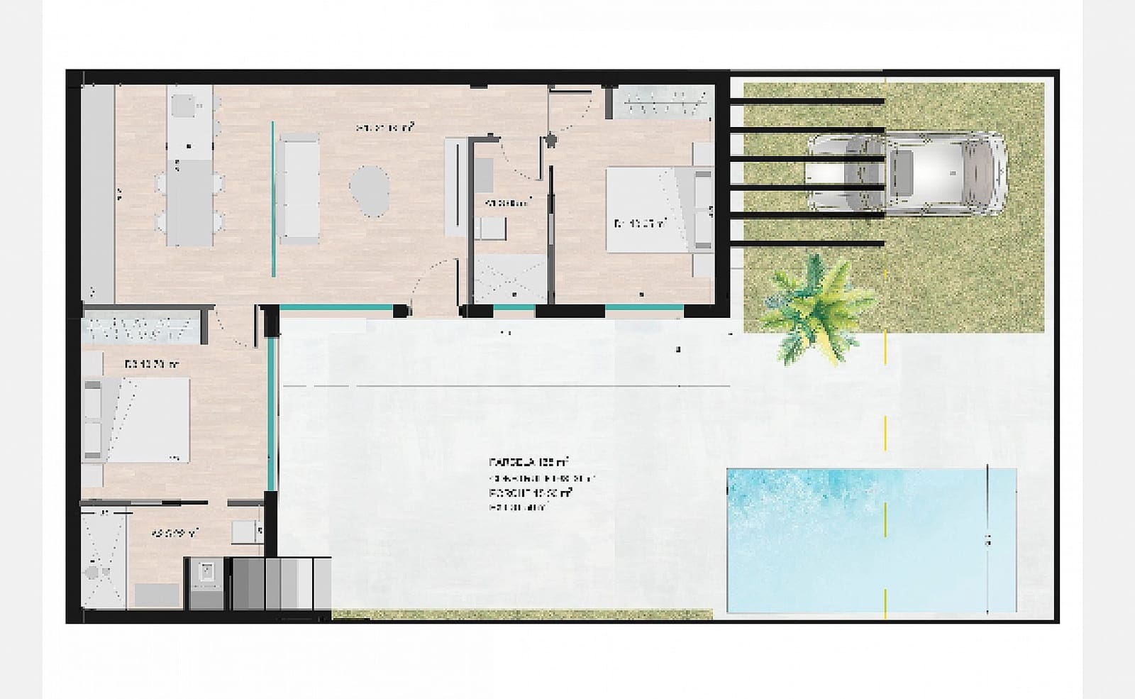 3 bedroom Bungalow for sale in Roldan with pool - € 269,950 (Ref: 9495175)