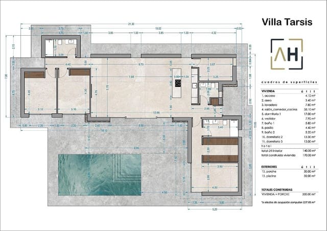3 quarto Moradia para venda em Pinoso com piscina - 495 000 € (Ref: 9585324)