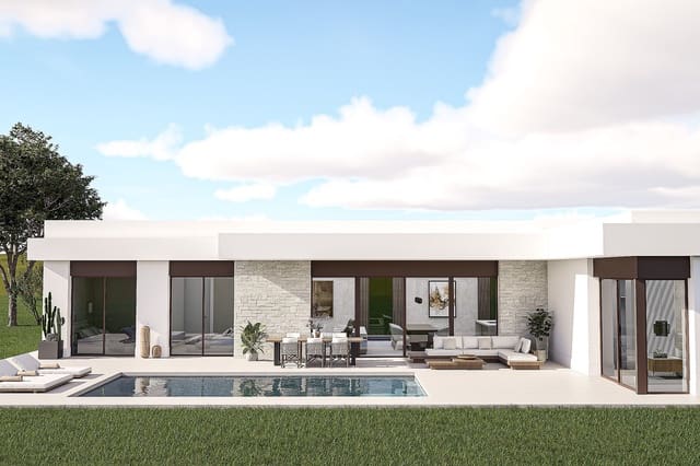 3 soveværelse Villa til salg i Pinoso med swimmingpool - € 495.000 (Ref: 9585324)