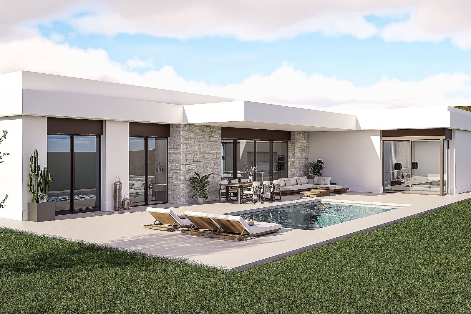 3 bedroom Villa for sale in Pinoso with pool - € 495,000 (Ref: 9585324)