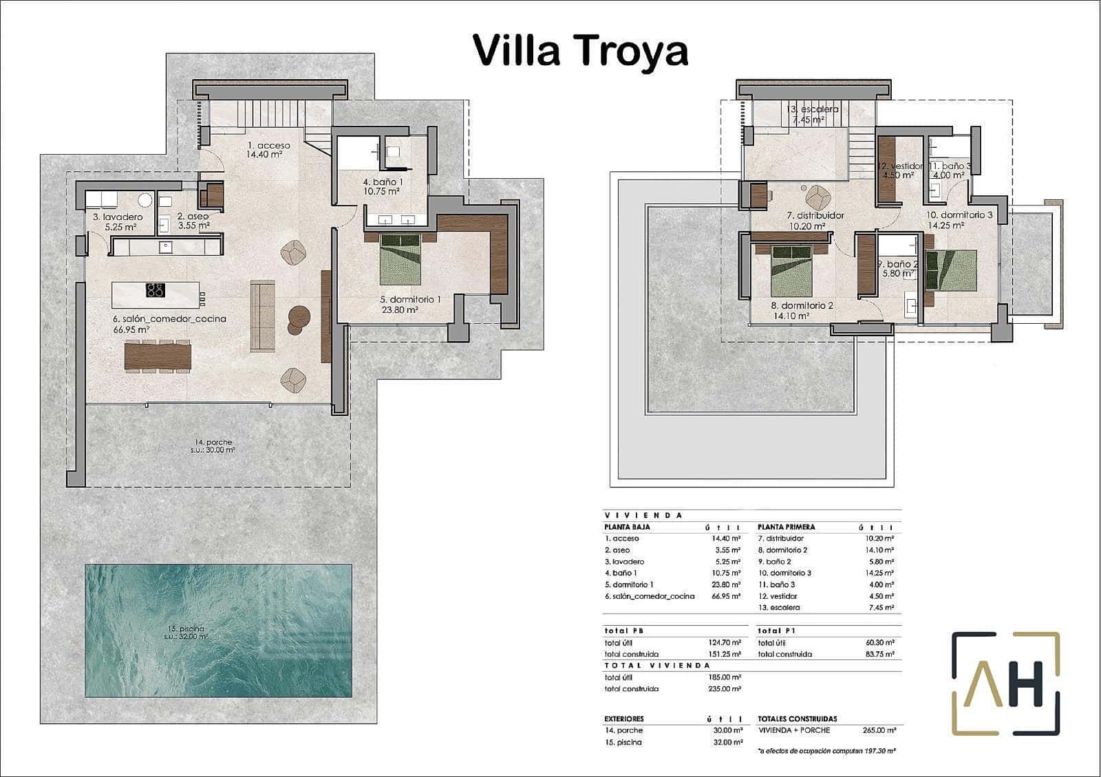 3 quarto Moradia para venda em Pinoso com piscina - 647 000 € (Ref: 9585325)