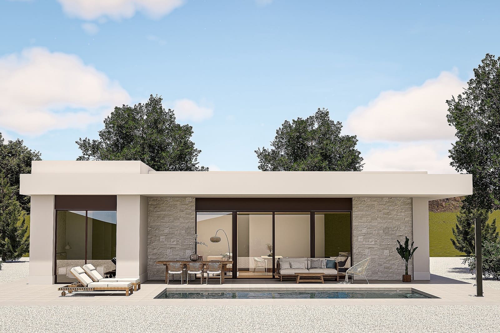 3 bedroom Villa for sale in Pinoso with pool - € 447,000 (Ref: 9585326)