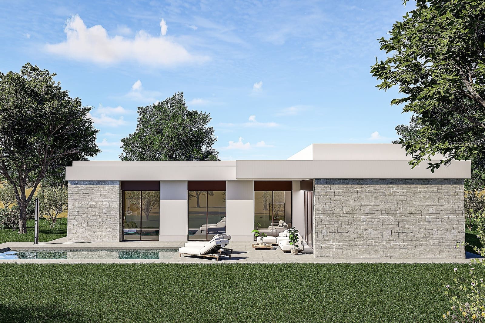 3 bedroom Villa for sale in Pinoso with pool - € 347,000 (Ref: 9585328)