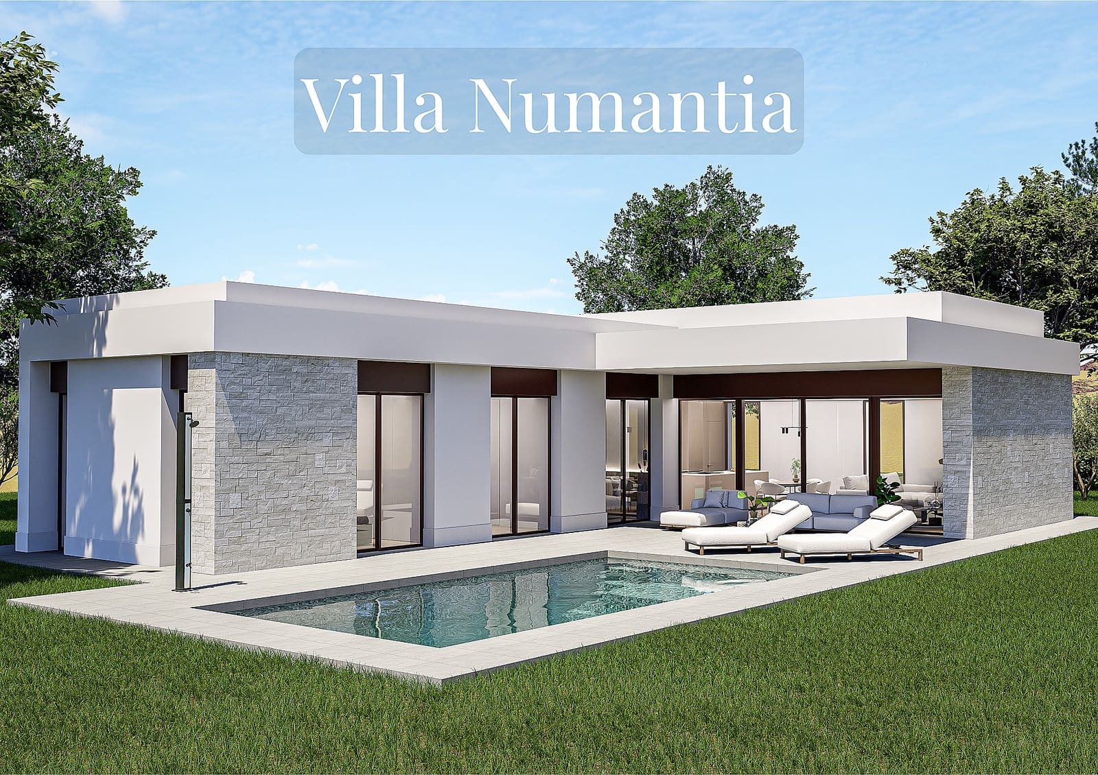 3 bedroom Villa for sale in Pinoso with pool - € 347,000 (Ref: 9585328)