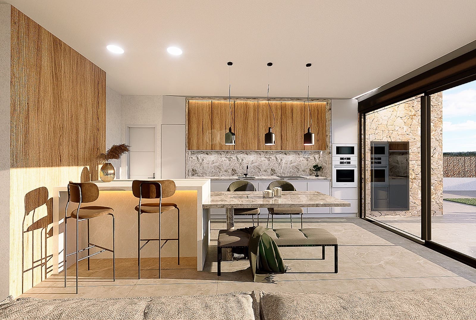 3 soverom Villa til salgs i Santiago de la Ribera med svømmebasseng garasje - € 699 950 (Ref: 9625215)