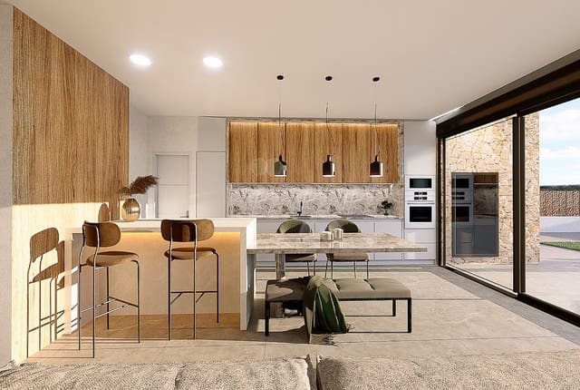 3 makuuhuone Huvila myytävänä paikassa Santiago de la Ribera, San Javier mukana uima-altaan 
autotalli - 699 950 € (Ref: 9636330)