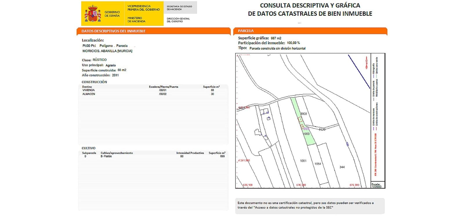 2 bedroom Cave House for sale in El Canton with garage - € 52,000 (Ref: 9639040)