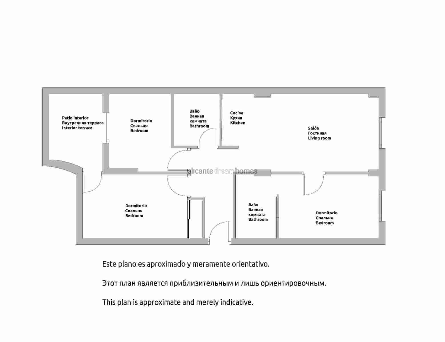 3 soveværelse Lejlighed til salg i Torrevieja - € 149.900 (Ref: 9647648)