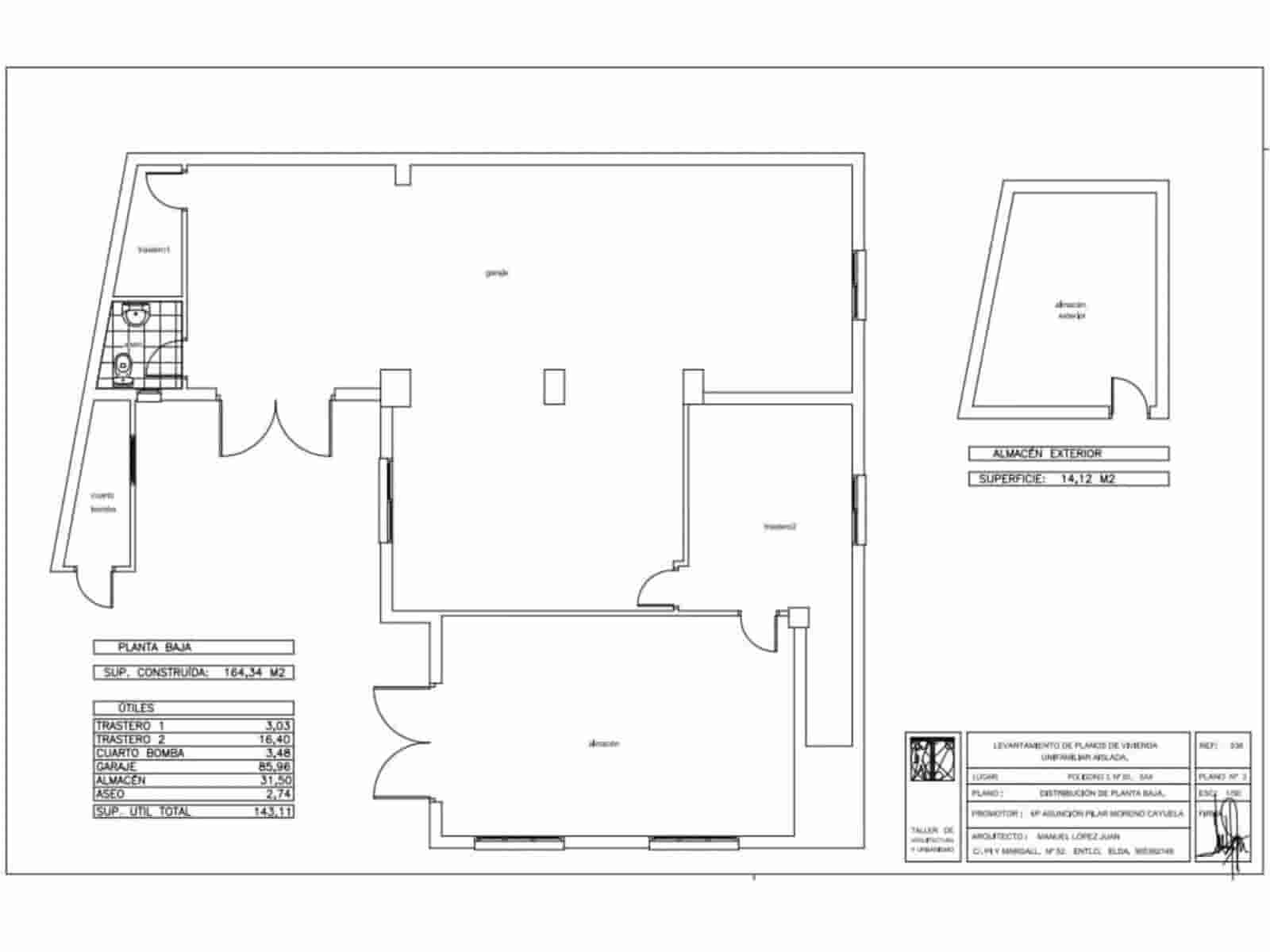 3 sovrum Villa till salu i Sax med garage - 279 995 € (Ref: 9651111)