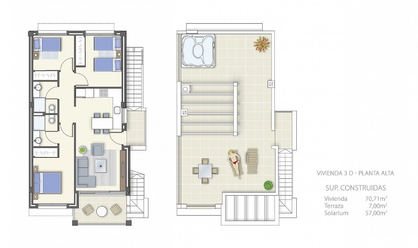 2 soveværelse Lejlighed til salg i Torrevieja med swimmingpool garage - € 305.000 (Ref: 9682283)