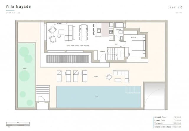 4 sypialnia Willa na sprzedaż w Ciudad Quesada, Rojales z basenem garażem - 728 500 € (Ref: 9682318)