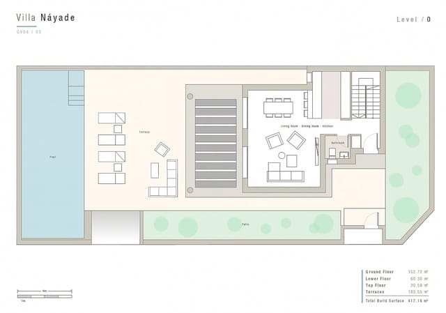 4 sovrum Villa till salu i Ciudad Quesada, Rojales med pool garage - 735 000 € (Ref: 9682320)