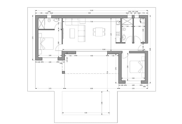 2 chambre Villa/Maison à vendre à Torre del Rico, Jumilla avec piscine - 299 000 € (Ref: 9723495)