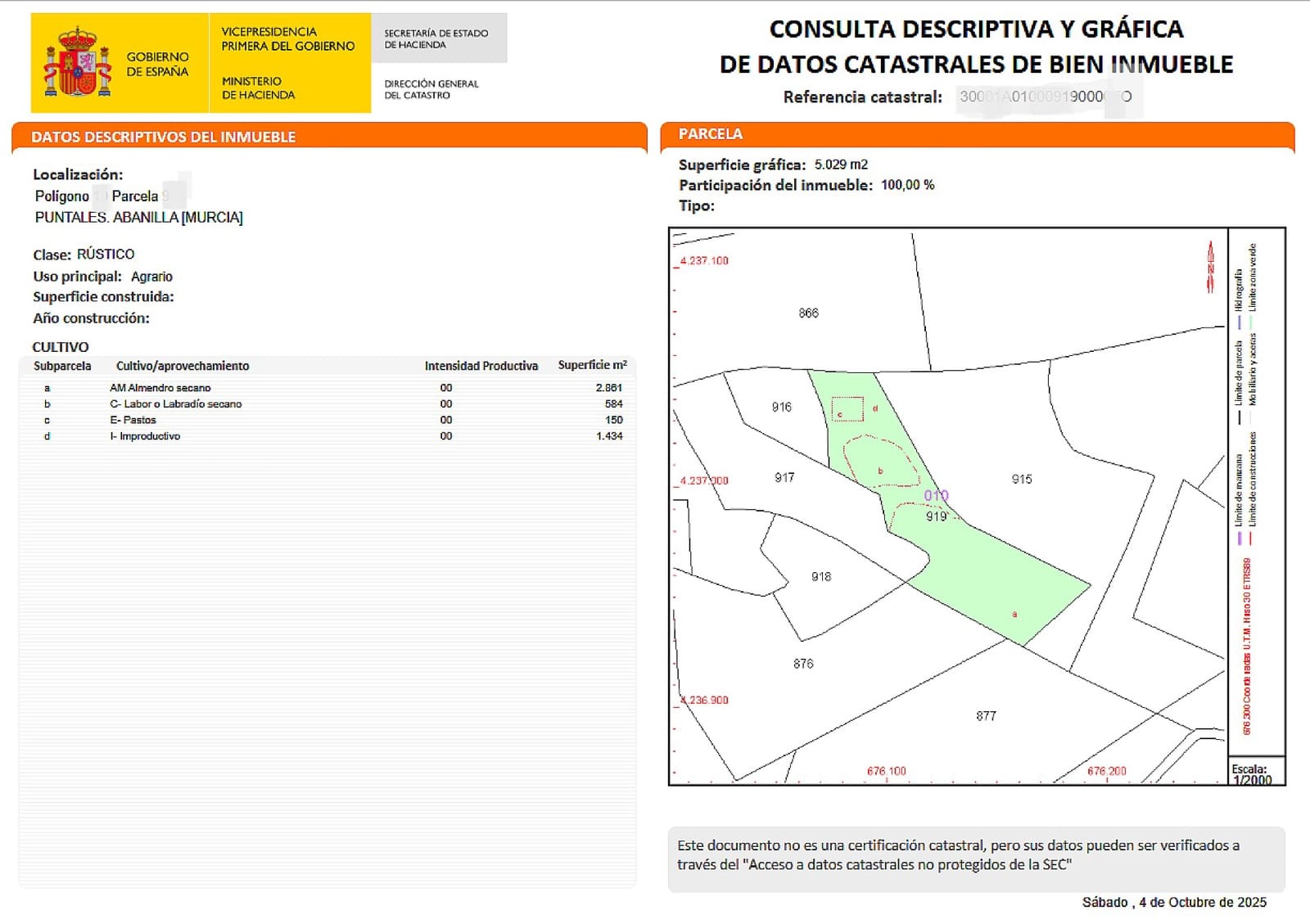 5 makuuhuone Luolatalo myytävänä paikassa Macisvenda - 29 000 € (Ref: 9765007)