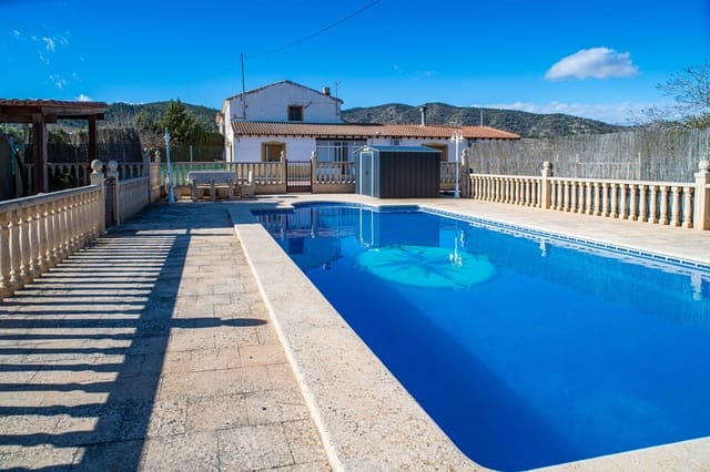 5 chambre Finca/Maison de Campagne à vendre à Raspay, Yecla avec piscine - 300 000 € (Ref: 9790192)