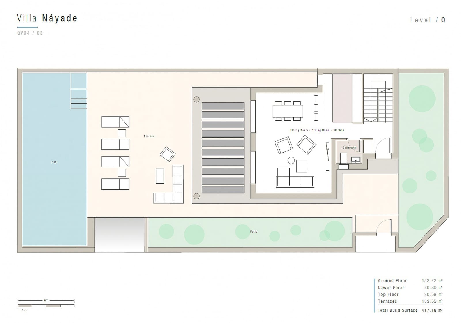 4 Zimmer Villa zu verkaufen in Ciudad Quesada mit Pool Garage - 735.000 € (Ref: 9806011)
