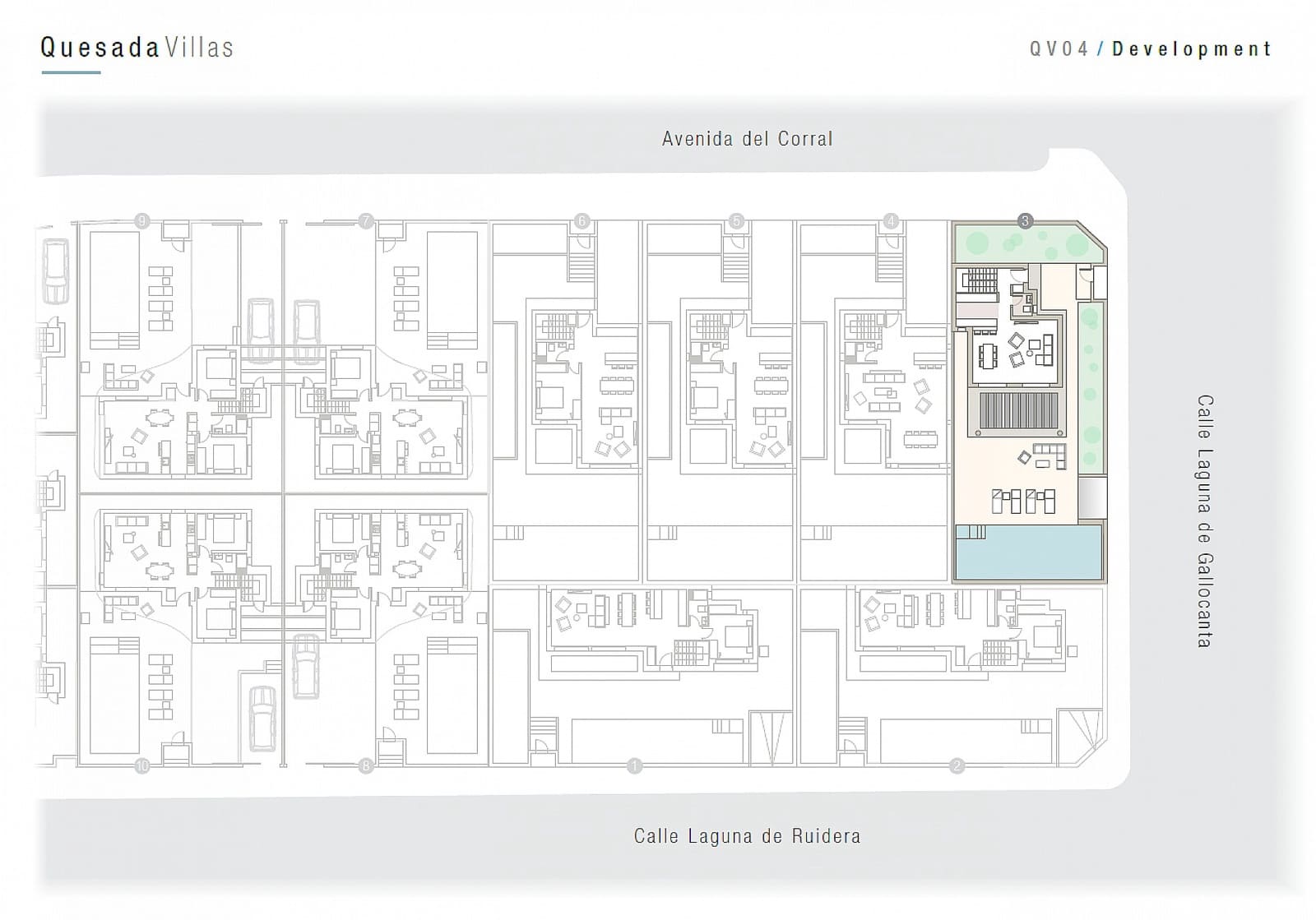 4 Zimmer Villa zu verkaufen in Ciudad Quesada mit Pool Garage - 735.000 € (Ref: 9806011)