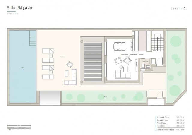 4 sovrum Villa till salu i Ciudad Quesada, Rojales med pool garage - 735 000 € (Ref: 9807608)