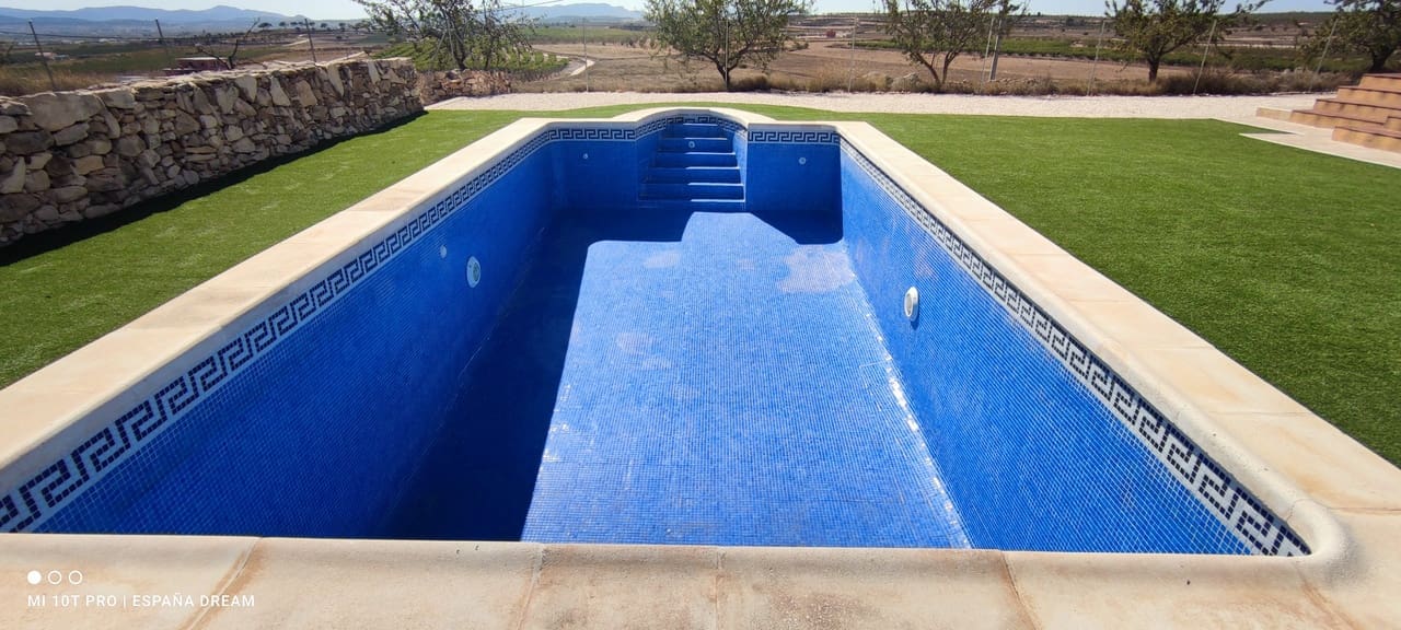 4 soveværelse Villa til salg i Pinoso med swimmingpool - € 324.995 (Ref: 9828232)