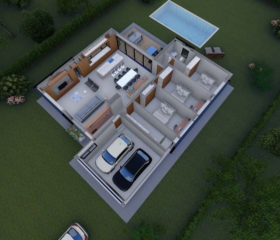 3 soverom Villa til salgs i Pinoso med svømmebasseng garasje - € 401 000 (Ref: 9976745)