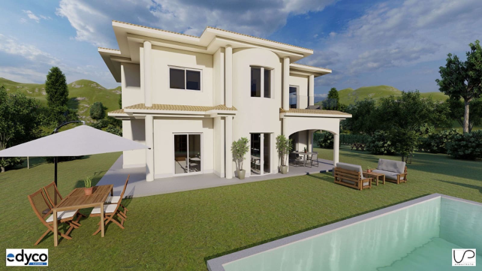 3 soveværelse Villa til salg i Pinoso med swimmingpool - € 445.200 (Ref: 9976746)