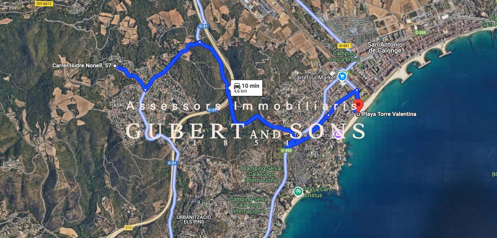 Tomt till salu i Calonge i Sant Antoni - 150 000 € (Ref: 9677831)