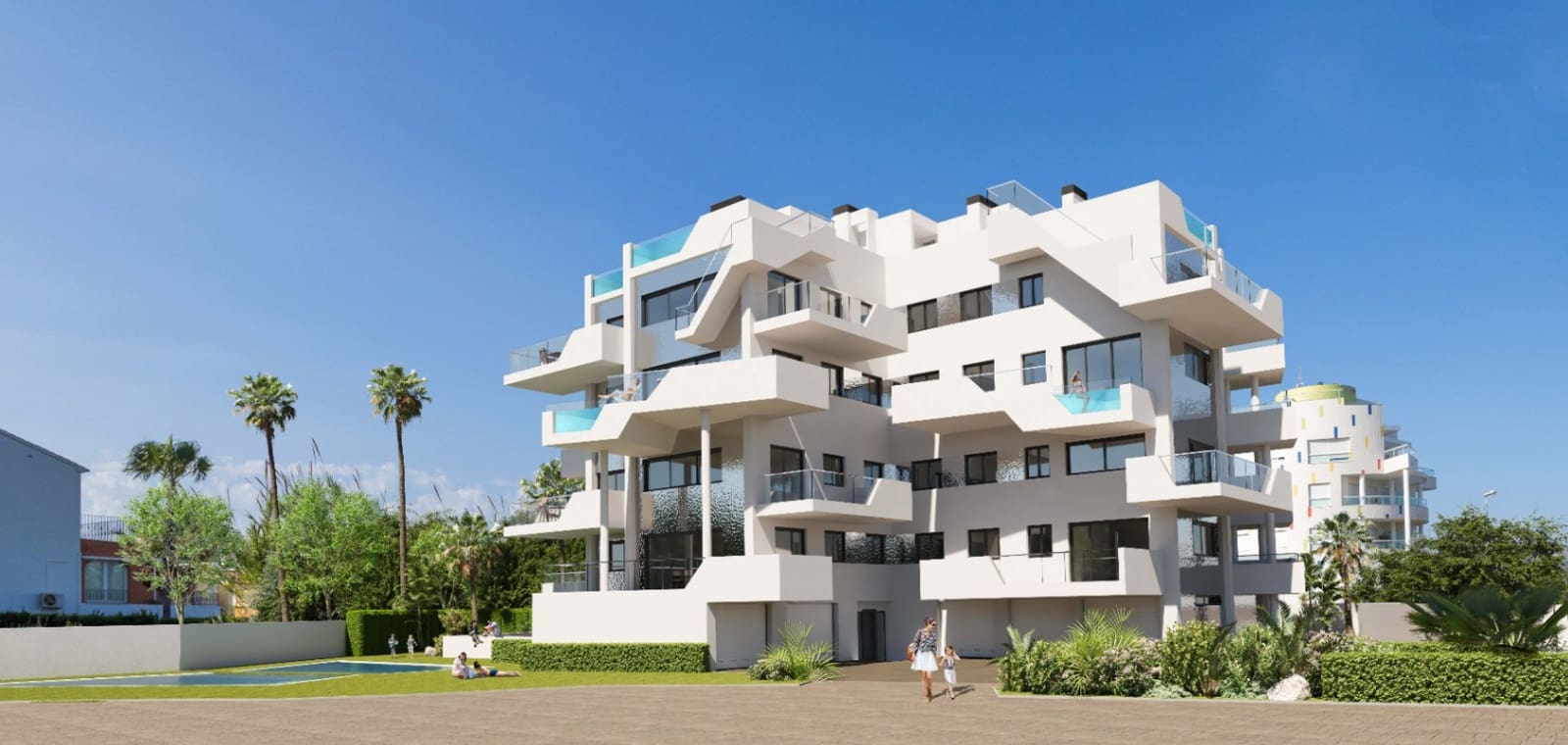 2 bedroom Apartment for sale in Oliva with pool - € 280,000 (Ref: 8879246)