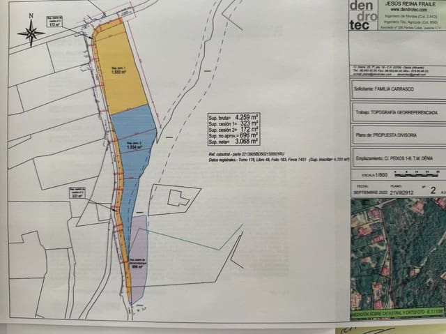 Solar/Parcela en Dénia en venta - 631.000 € (Ref: 9687545)