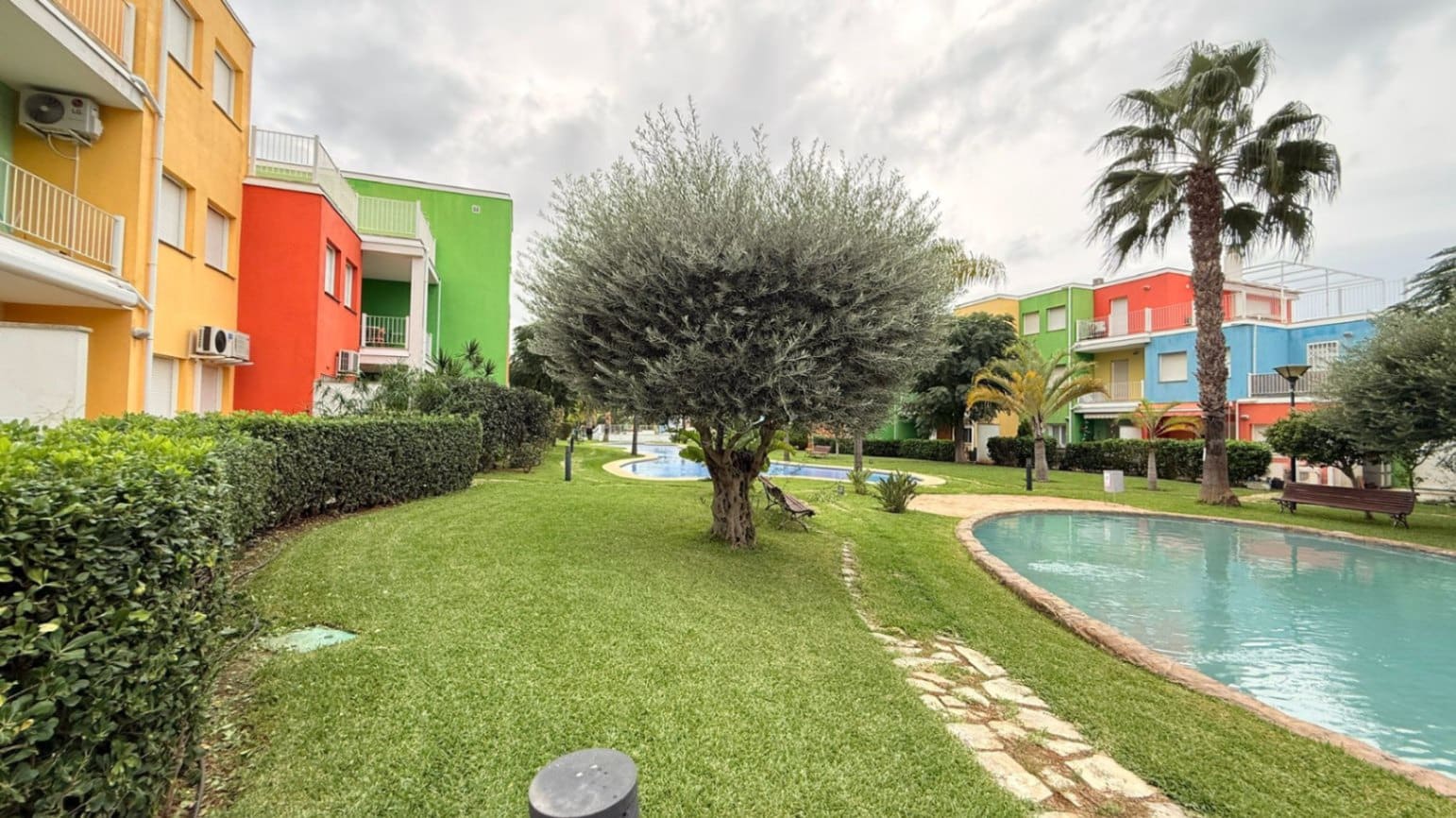 2 sypialnia Apartament przy plaży na sprzedaż w El Vergel / Verger z basenem garażem - 259 000 € (Ref: 9714243)