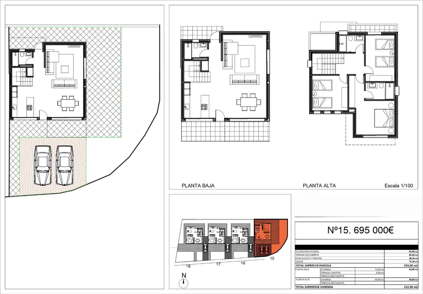 3 Zimmer Villa zu verkaufen in Denia mit Pool Garage - 675.000 € (Ref: 9720972)