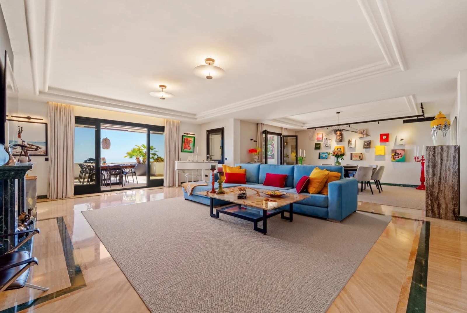 4 quarto Penthouse para venda em Marbella com piscina - 3 695 000 € (Ref: 9244312)