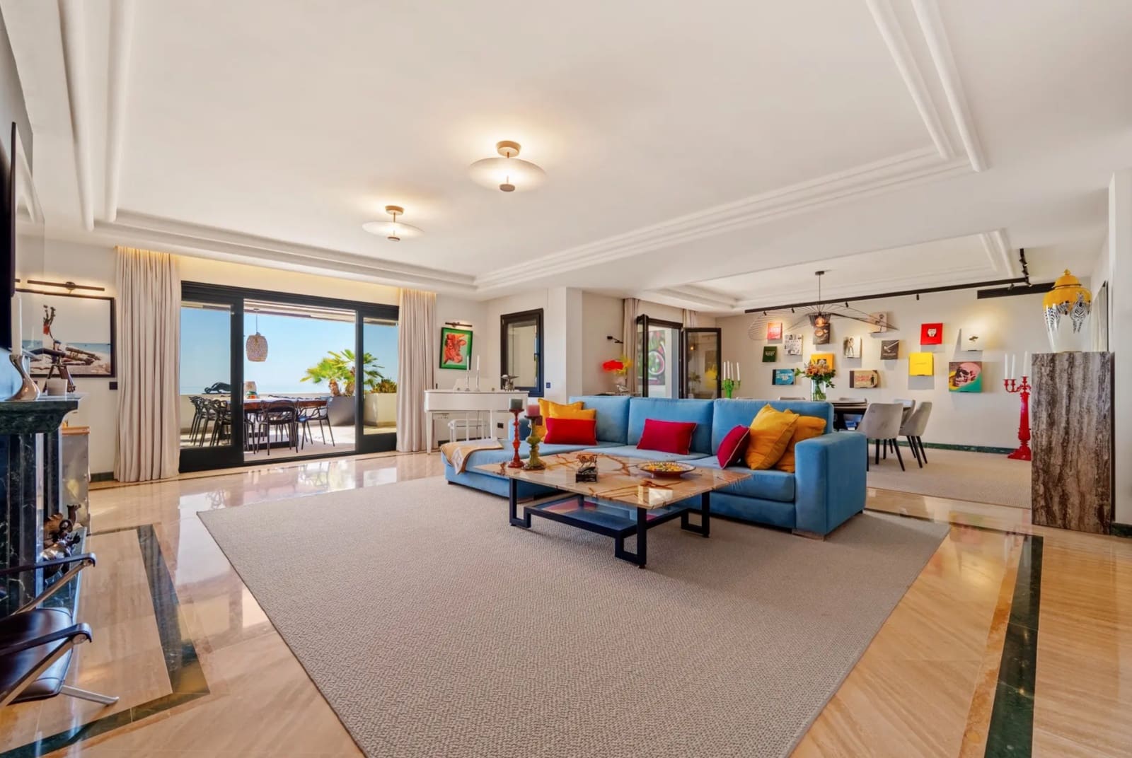4 sovrum Takvåning till salu i Marbella med pool - 3 695 000 € (Ref: 9244312)