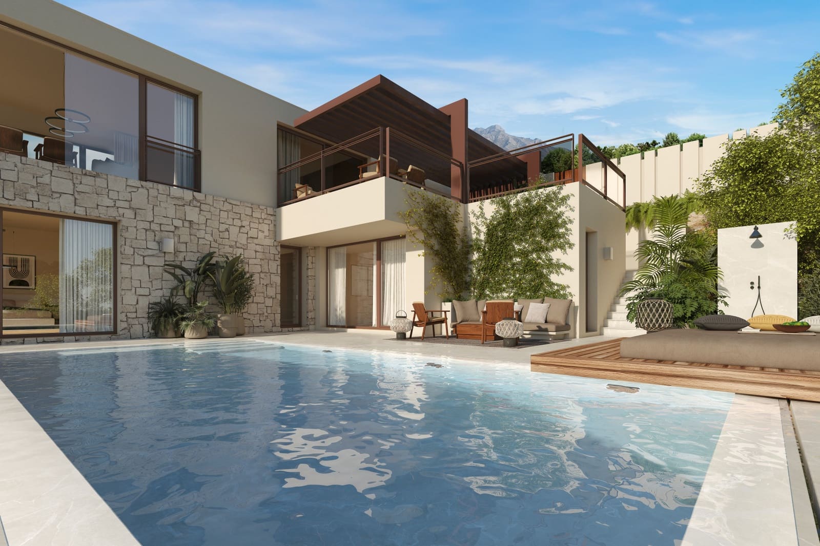 Chalet de 4 habitaciones en Benahavís en venta con piscina - 3.650.000 € (Ref: 9245802)