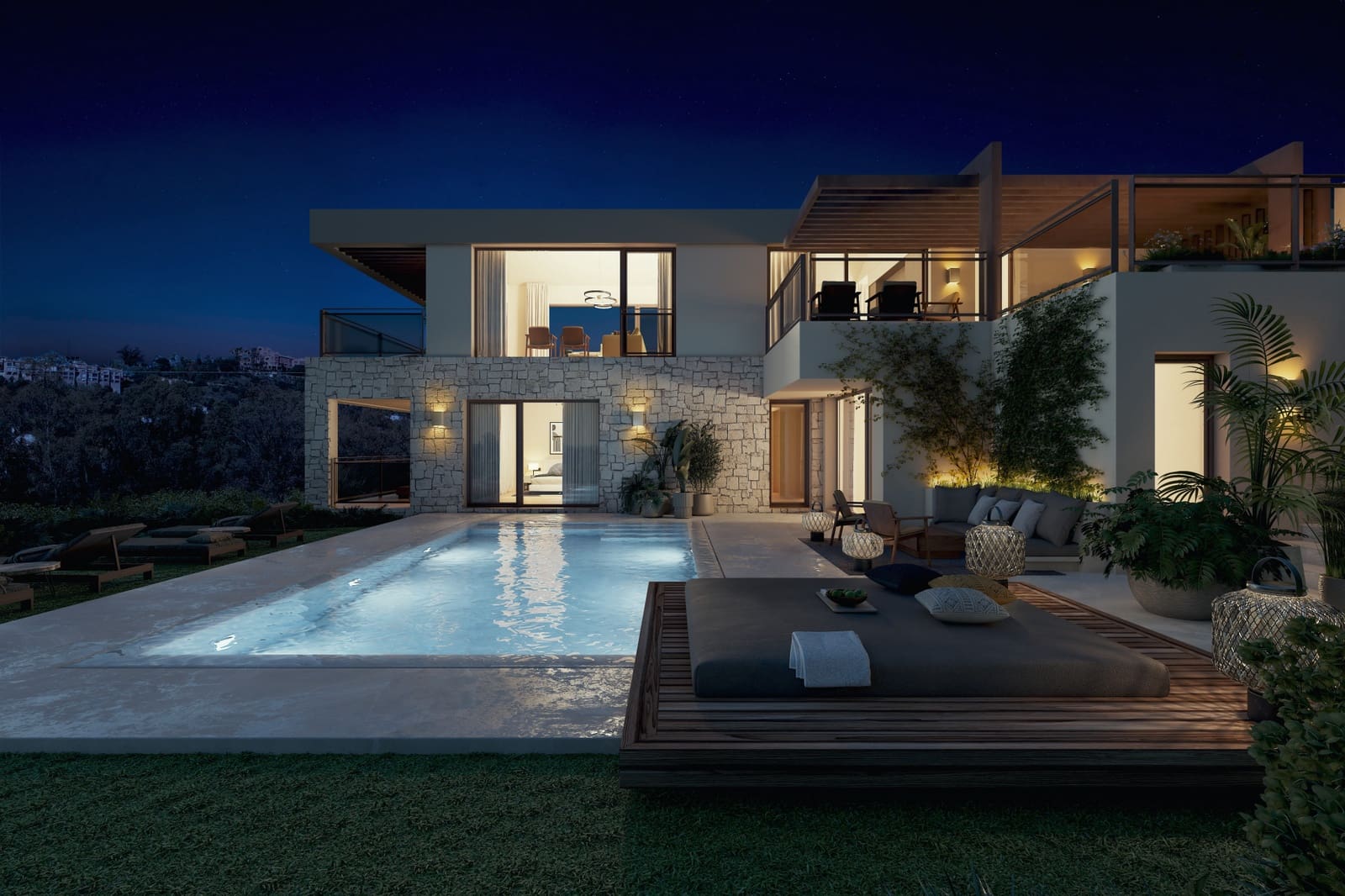 4 soveværelse Villa til salg i Benahavis med swimmingpool - € 3.650.000 (Ref: 9245802)
