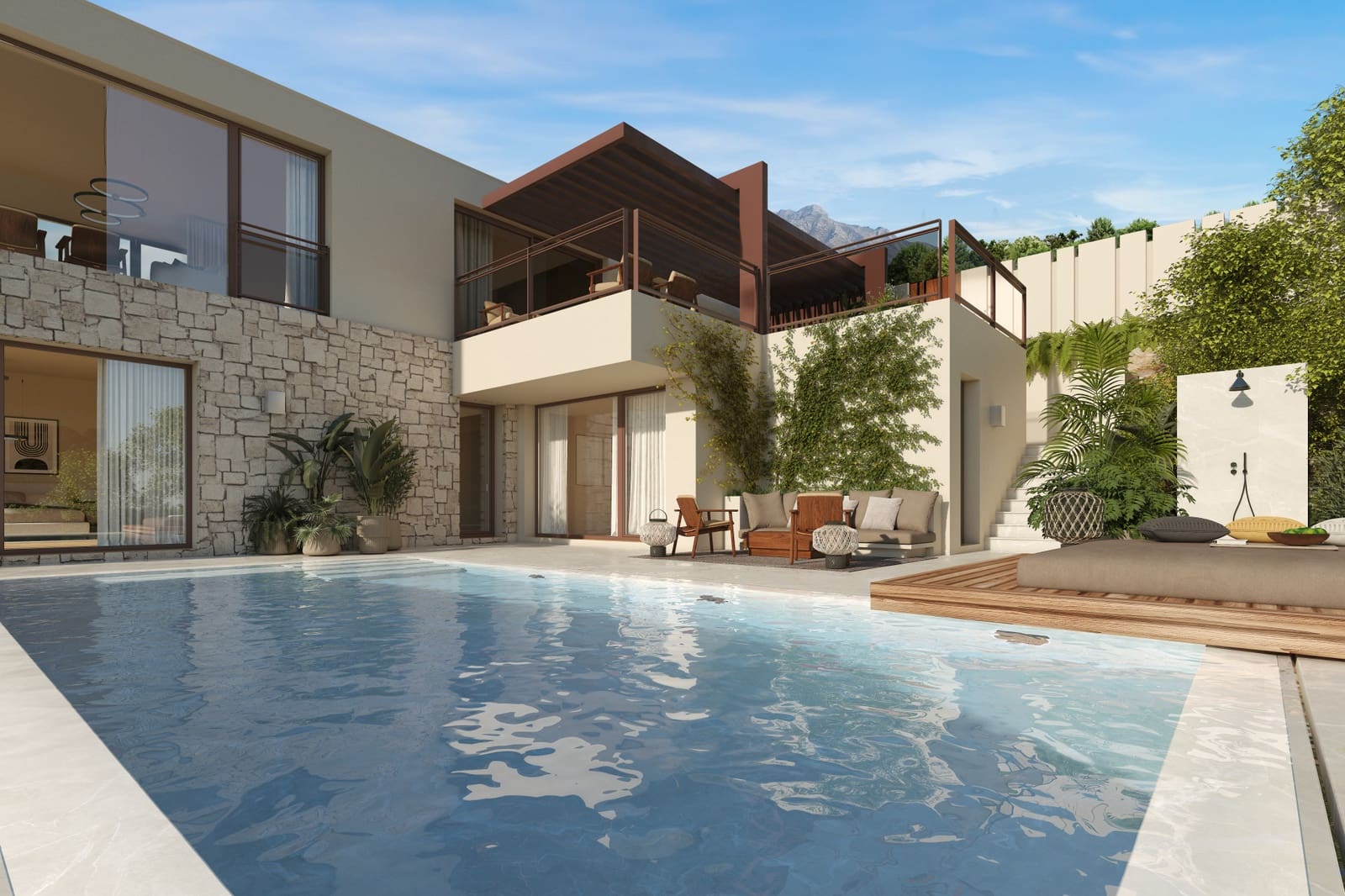4 soveværelse Villa til salg i Benahavis med swimmingpool - € 3.650.000 (Ref: 9245802)