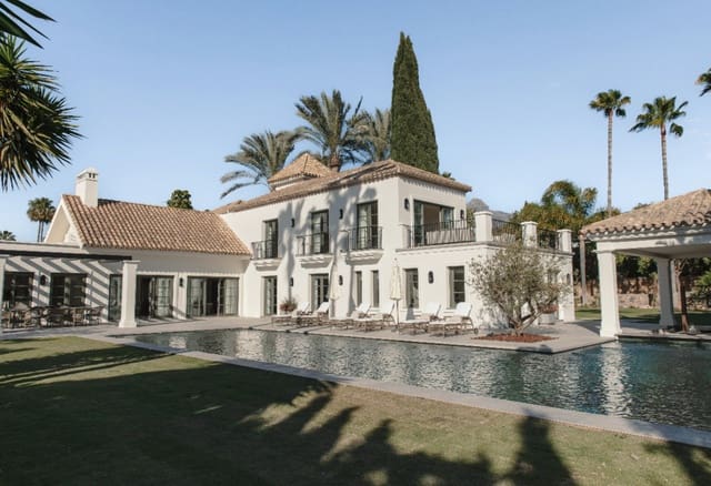 Chalet de 6 habitaciones en Marbella en venta con piscina garaje - 12.500.000 € (Ref: 9245825)