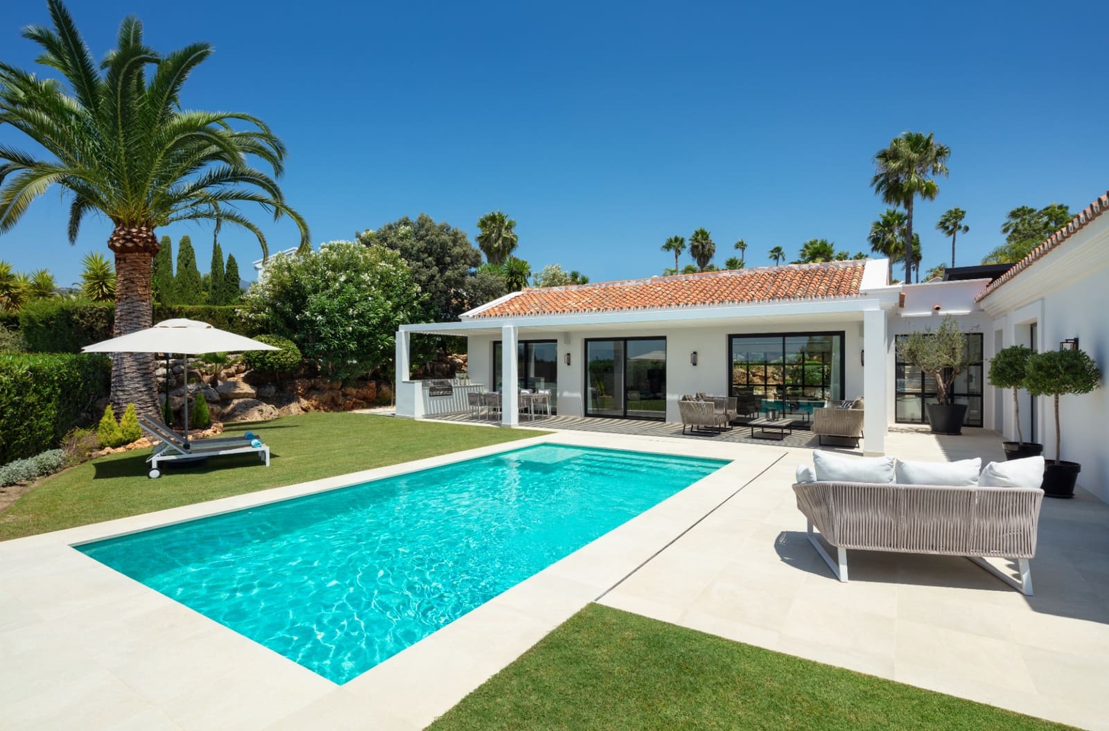 4 Zimmer Villa zu verkaufen in Marbella mit Pool Garage - 3.400.000 € (Ref: 9245828)